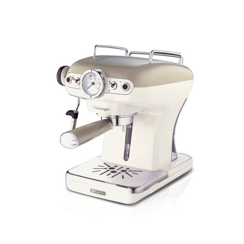 Ariete Vintage Cappuccino-Espresso Makinesi Krem - 1