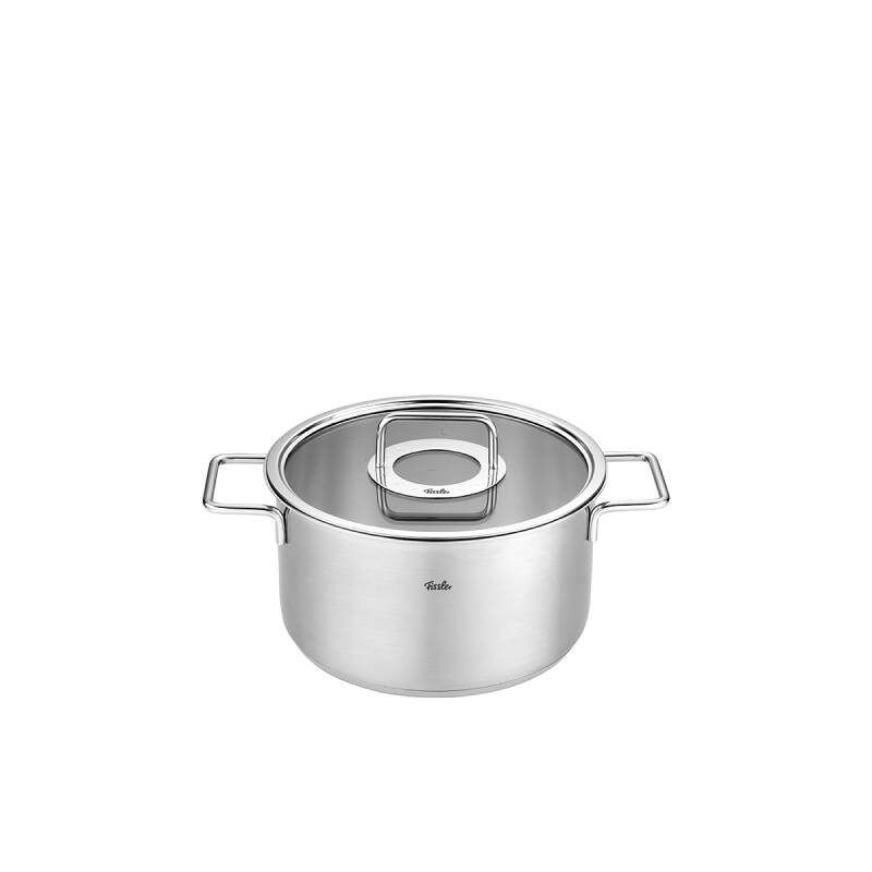 Fissler Pure Collection 8 Parça Cam Kapak Çelik Tencere Seti - 3