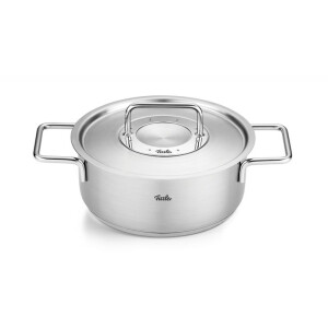 Fissler Pure Collection Metal Kapak Kısa Tencere 20 cm - FISSLER