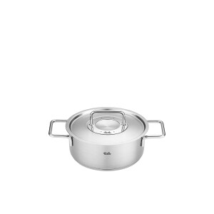 Fissler Pure Collection Metal Kapak Kısa Tencere 24 cm - FISSLER