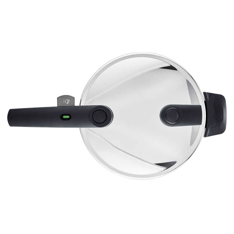 Fissler Vitaquick Glossy 6 Litre Düdüklü Tencere + Tava Set - 4