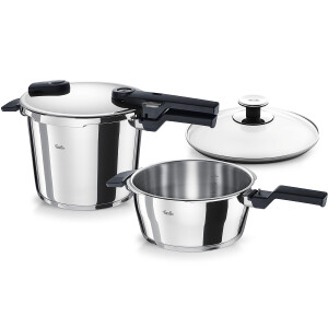 Fissler Vitaquick Glossy Düdüklü Tencere 6+3,5 Litre - Fissler