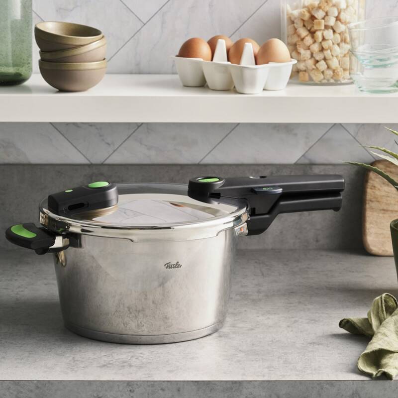 Fissler Vitaquick Green Düdüklü Tencere 6.0 Litre - 6