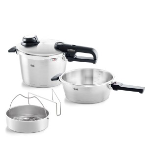 Fissler Vitavit Premium Mat Düdüklü Tencere 4,5+2,5 LT - FISSLER