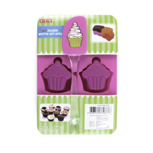 Klt Silikon Muffin Set 8 Parça 