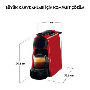 Nespresso Essenza Mini D30 Kırmızı - 2