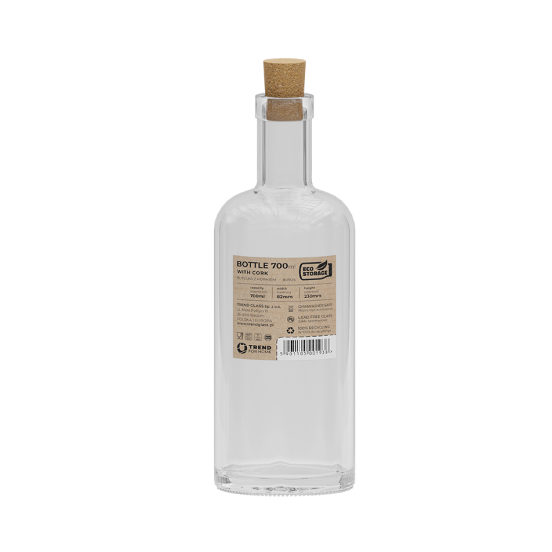 Trendglass Eco Yağ Şişesi 700 Ml - 1