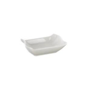 Ultraform Porselen Kıvrımlı Sosluk Std 10X7Cm - ULTRAFORM