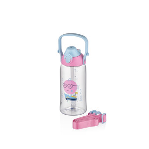 Uzspace Cute Color Ballon Matara Pembe 730 ml - UZSPACE