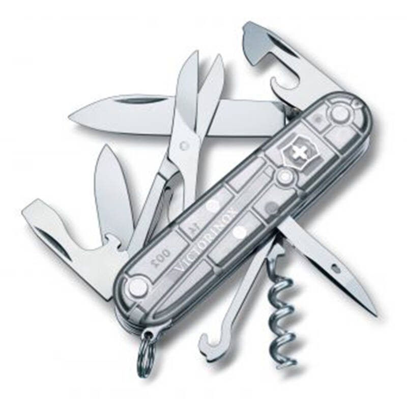 Victorinox Climber Silvertech Şeffaf Blisterli Çakı - 1