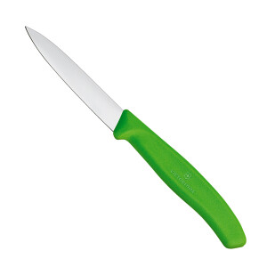 Victorinox Düz Ağızlı Soyma Bıçağı 8 Cm Yeşil - VICTORINOX