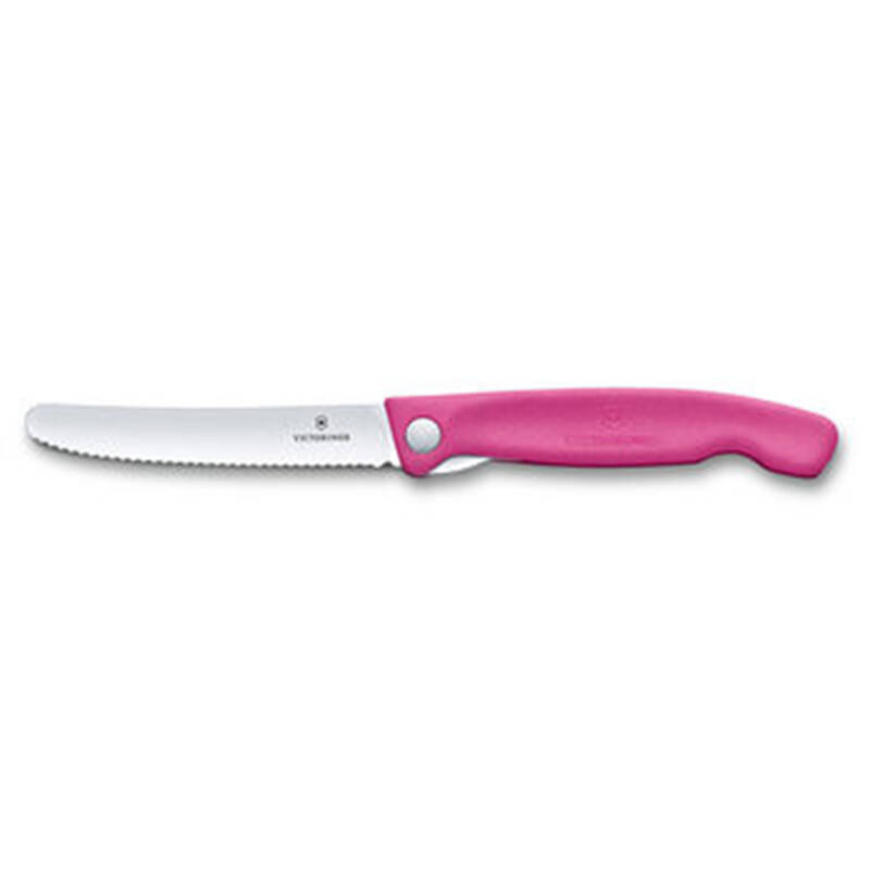 Victorinox S Classic Pembe Katlanır Soyma Bıçağı 11 cm - 4