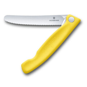 Victorinox S Classic Sarı Katlanır Soyma Bıçağı 11 cm - VICTORINOX