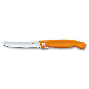 Victorinox S Classic Turuncu Katlanır Soyma Bıçağı 11 cm - 3