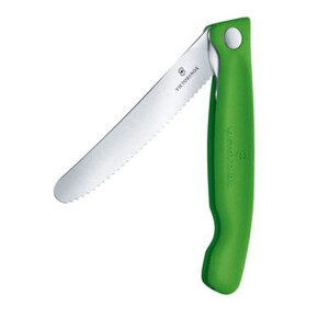 Victorinox S Classic Yeşil Katlanır Soyma Bıçağı 11 cm - VICTORINOX