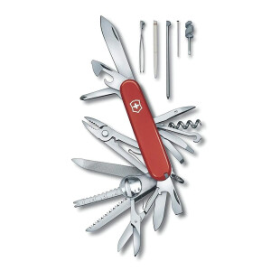 Victorinox Swiss Champ Deri Kılıflı Çakı (Blisterli) - VICTORINOX