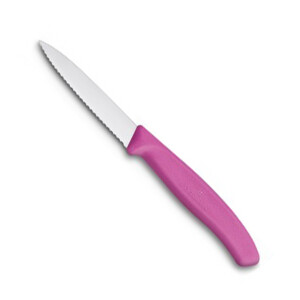 Victorinox Tırtıklı Soyma Bıçağı 8 Cm Pembe - VICTORINOX