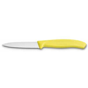 Victorinox Tırtıklı Soyma Bıçağı 8 Cm Sarı 